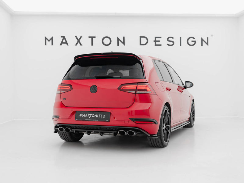 Maxton Design Rear Frames For Lights Volkswagen Golf R / R-Line Mk7 Facelift