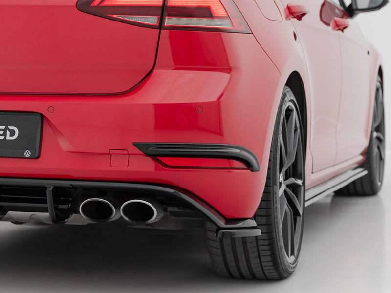 Maxton Design Rear Frames For Lights Volkswagen Golf R / R-Line Mk7 Facelift