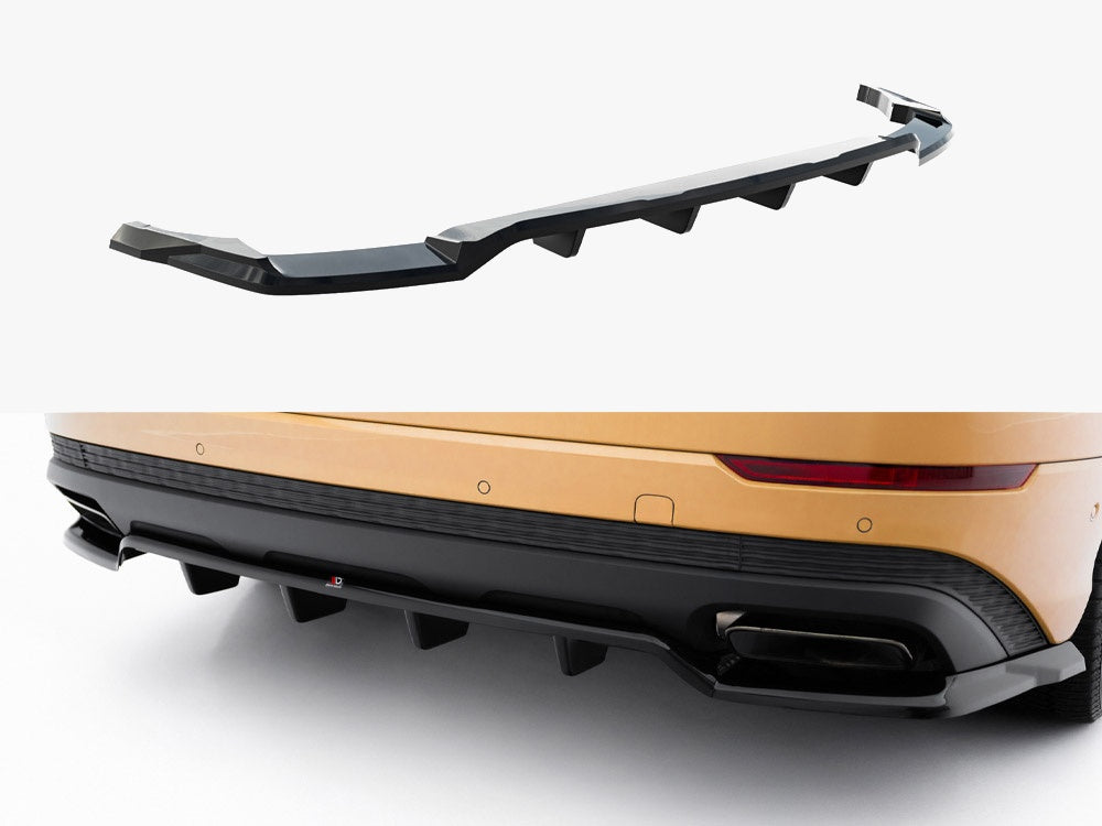 Maxton Design Rear Splitter (Vertical Bars) Audi Q8 Mk1 Facelift