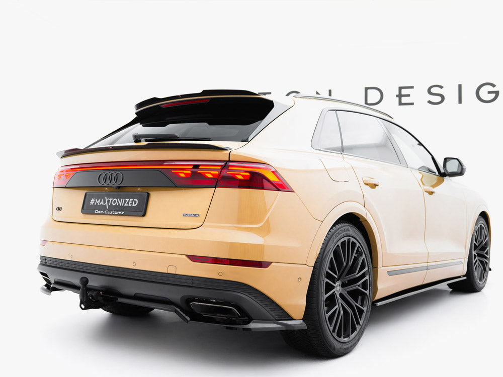 Maxton Design Rear Splitter (Vertical Bars) Audi Q8 Mk1 Facelift