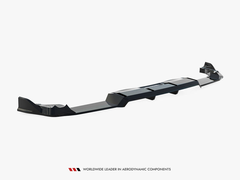 Maxton Design Rear Splitter (Vertical Bars) V.1 Volkswagen Golf R Mk8 / Mk8 Facelift
