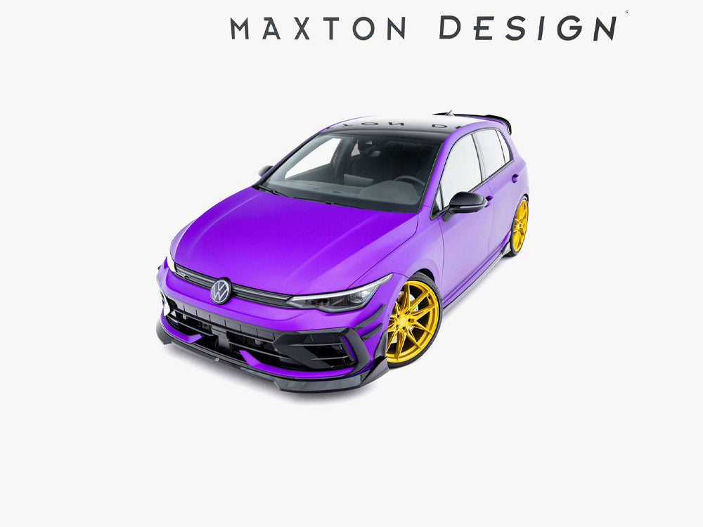 Maxton Design Front Splitter V.4 Volkswagen Golf R Mk8 Facelift