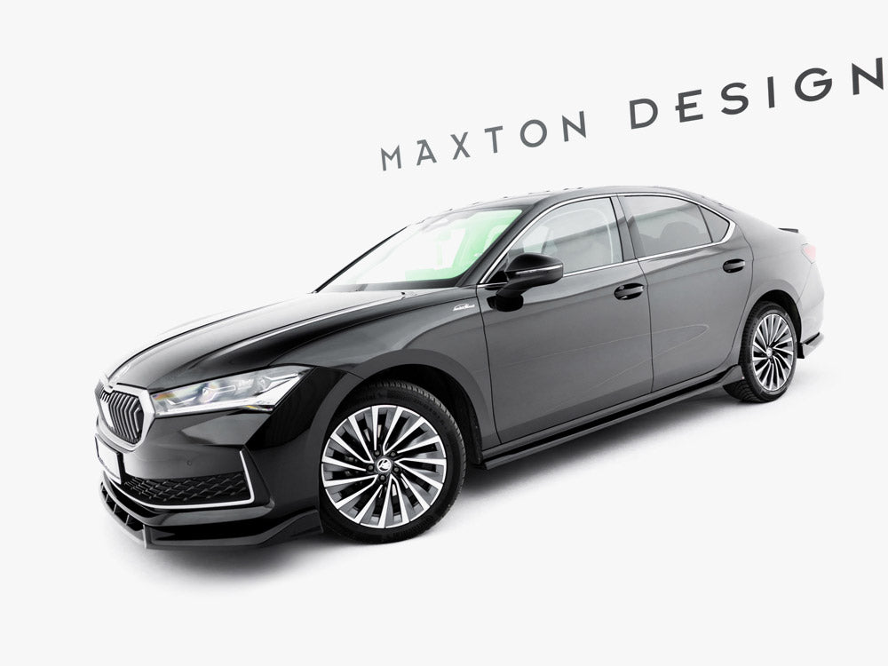 Maxton Design Side Skirts Diffusers V.2 Skoda Superb Mk4