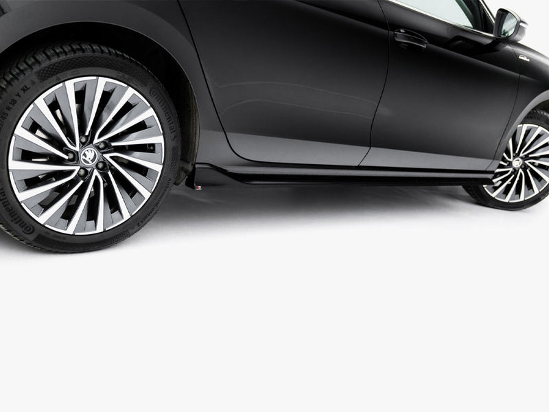 Maxton Design Side Skirts Diffusers V.2 Skoda Superb Mk4
