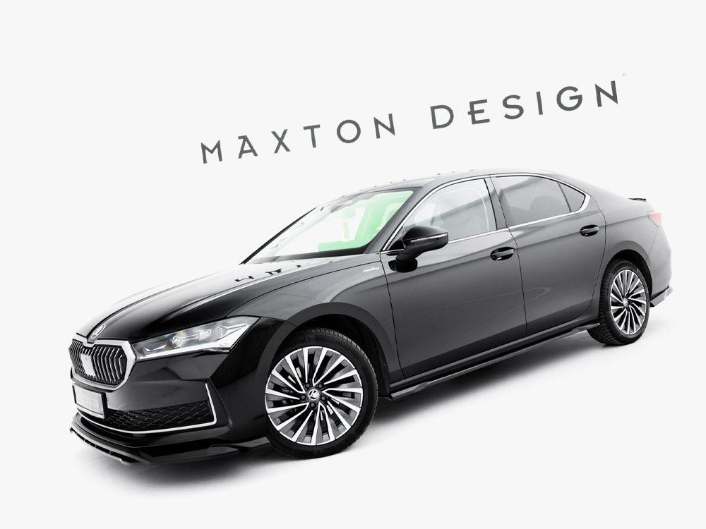 Maxton Design Side Skirts Diffusers V.1 Skoda Superb Mk4
