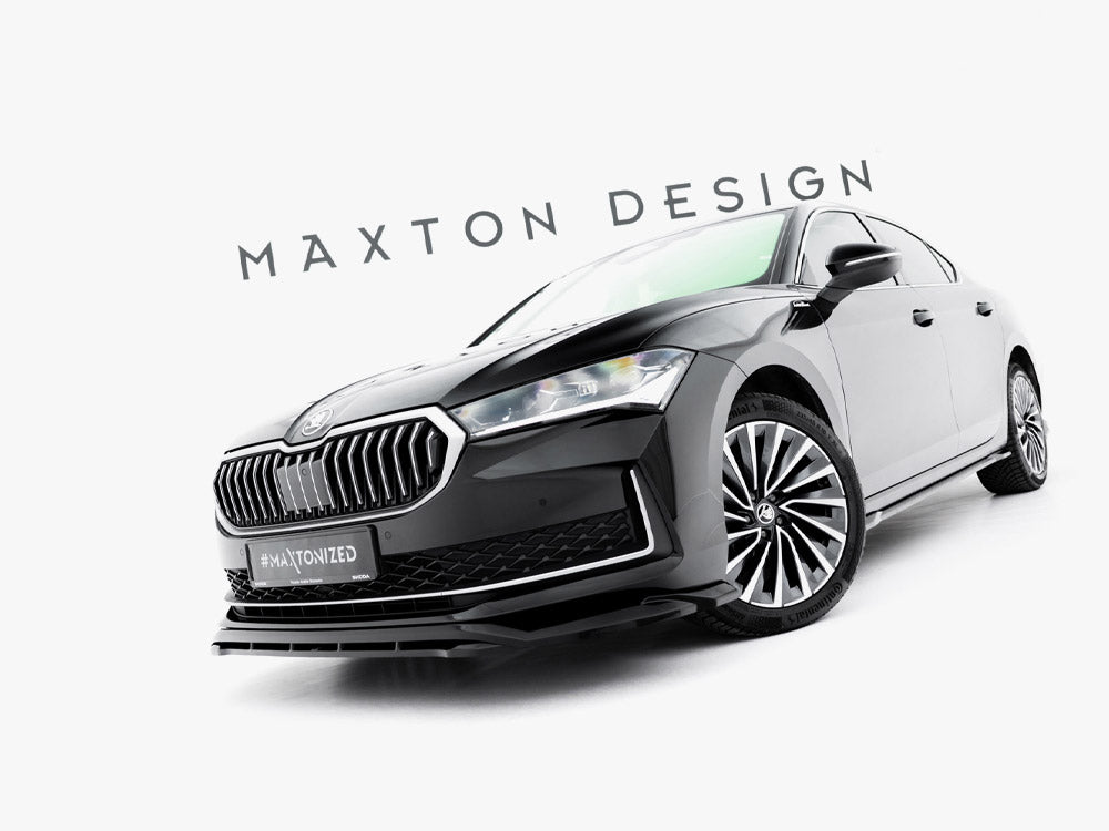 Maxton Design Front Splitter V.1 Skoda Superb Mk4