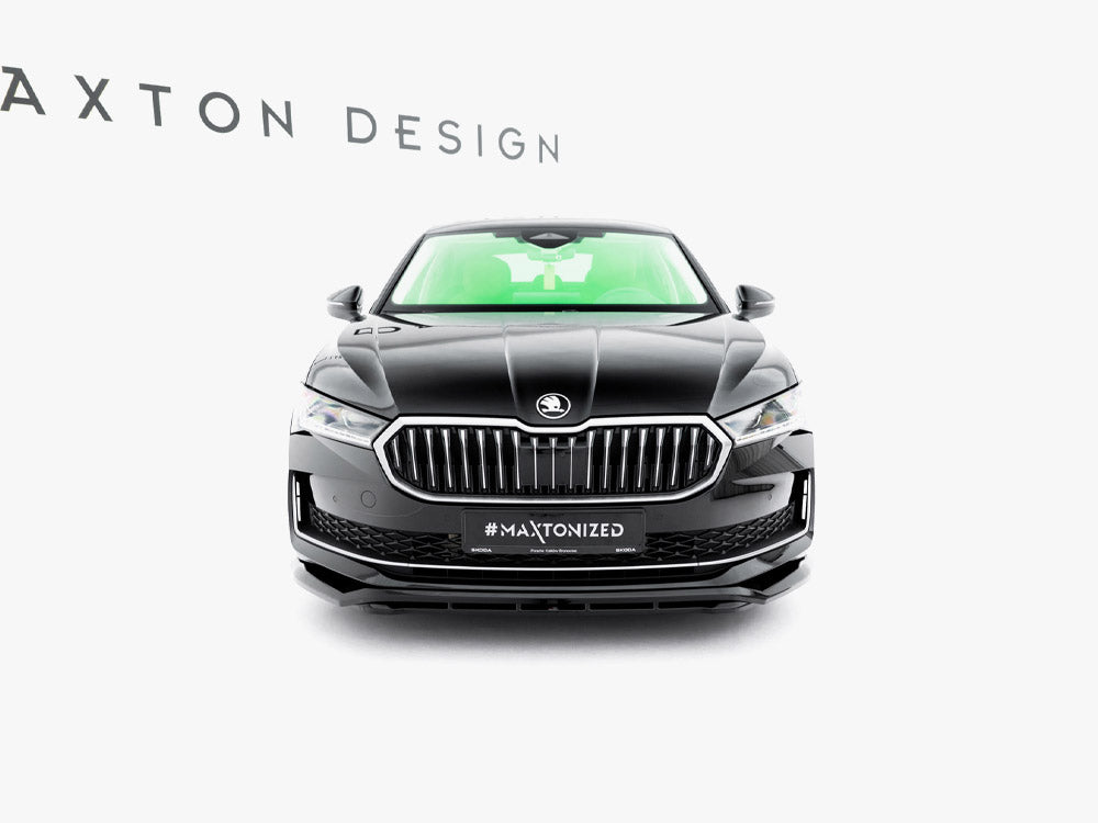 Maxton Design Front Splitter V.1 Skoda Superb Mk4