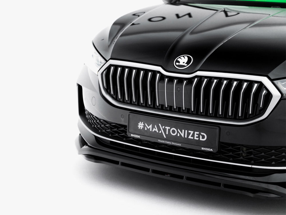 Maxton Design Front Splitter V.1 Skoda Superb Mk4