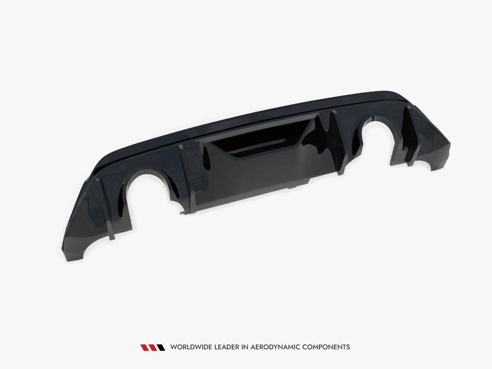 Maxton Design Rear Diffuser + Milltek GPF BACK Exhaust System - Ford Fiesta Mk8 ST & Mk8.5 ST