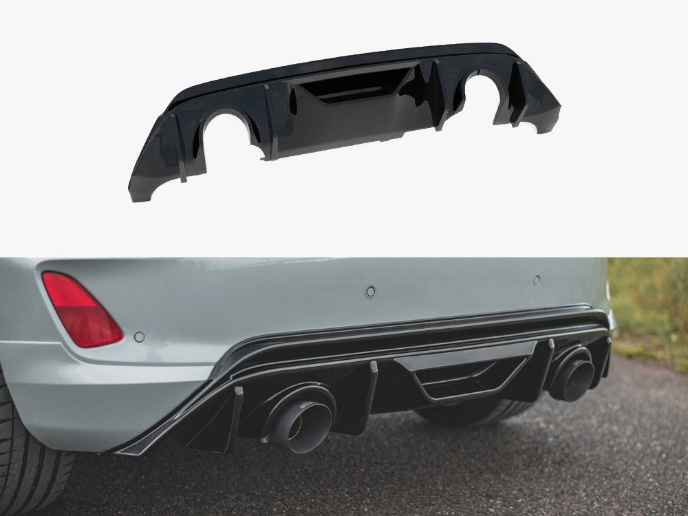 Maxton Design Rear Diffuser + Milltek GPF BACK Exhaust System - Ford Fiesta Mk8 ST & Mk8.5 ST