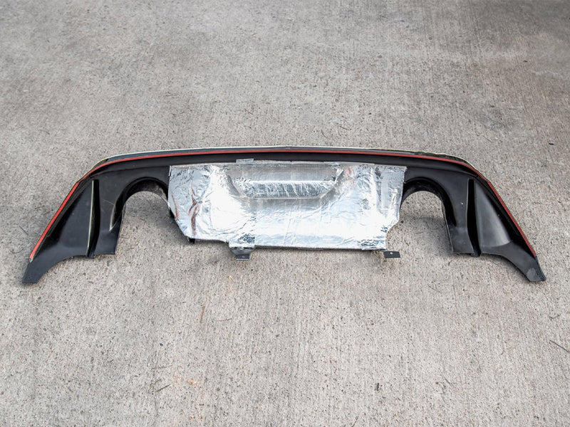 Maxton Design Rear Diffuser + Milltek GPF BACK Exhaust System - Ford Fiesta Mk8 ST & Mk8.5 ST