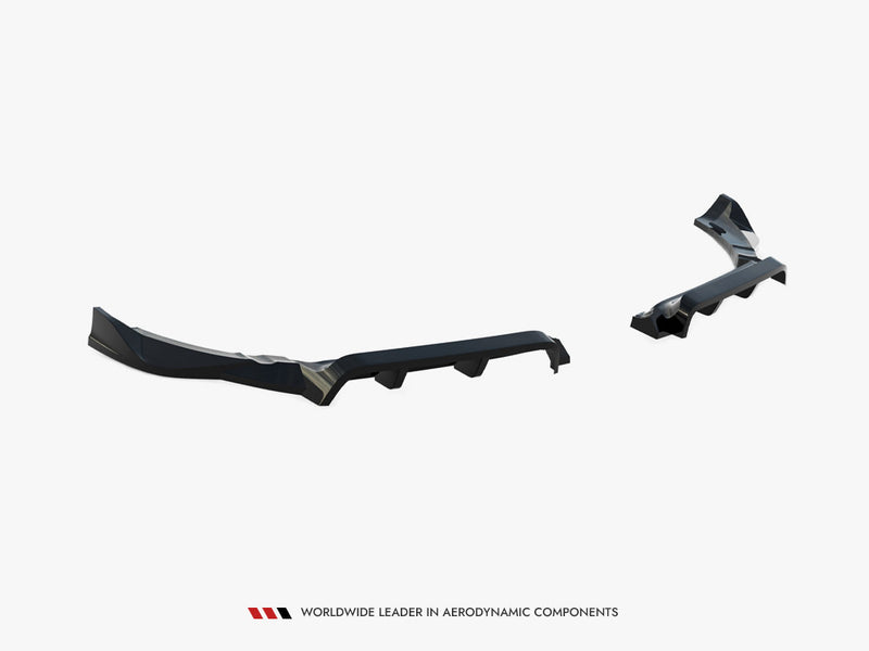 Maxton Design Rear Splitter (Vertical Bars) Porsche 718 Cayman GTS 982c