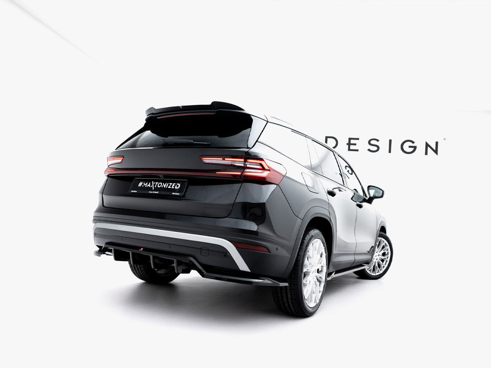 Maxton Design Rear Splitter (Vertical Bars) Skoda Kodiaq Mk2