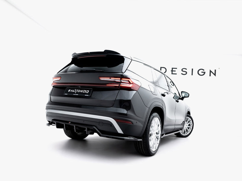 Maxton Design Rear Splitter (Vertical Bars) Skoda Kodiaq Mk2