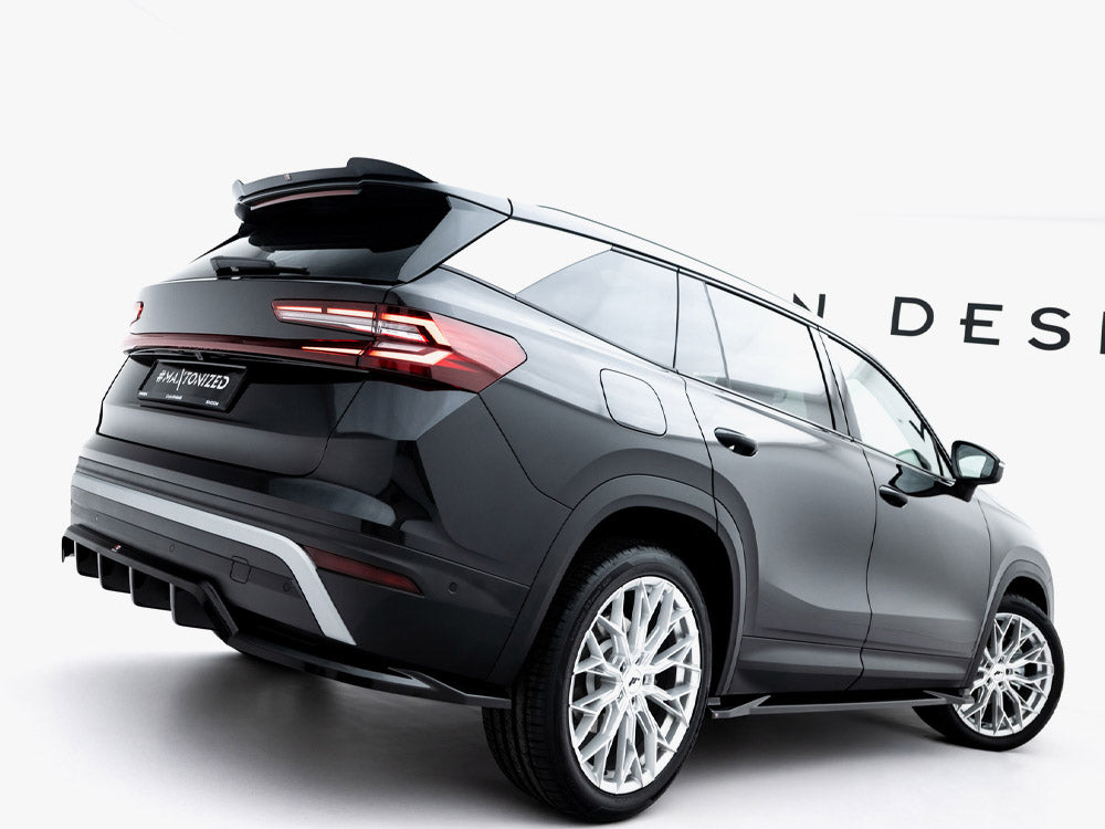 Maxton Design Rear Splitter (Vertical Bars) Skoda Kodiaq Mk2