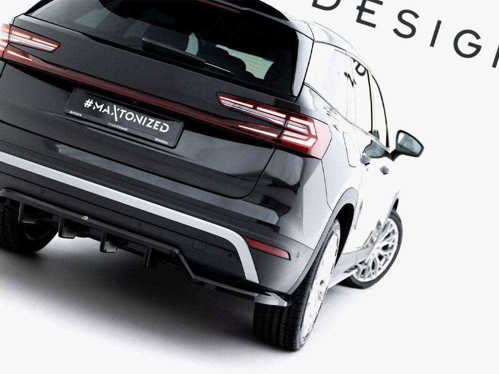 Maxton Design Rear Splitter (Vertical Bars) Skoda Kodiaq Mk2