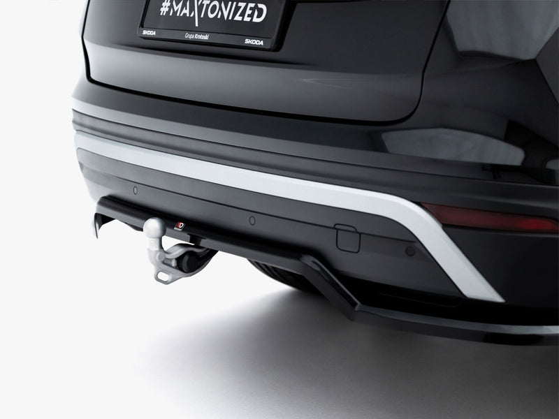 Maxton Design Rear Splitter (Vertical Bars) Skoda Kodiaq Mk2