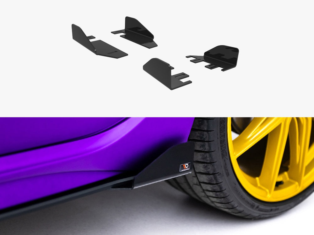 Maxton Design Side Flaps Volkswagen Golf R Mk8 / Mk8 Facelift