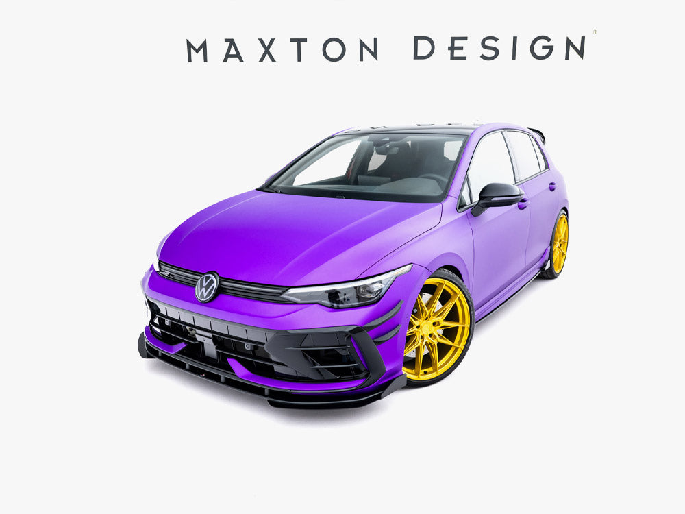 Maxton Design Front Flaps Volkswagen Golf R Mk8 Facelift