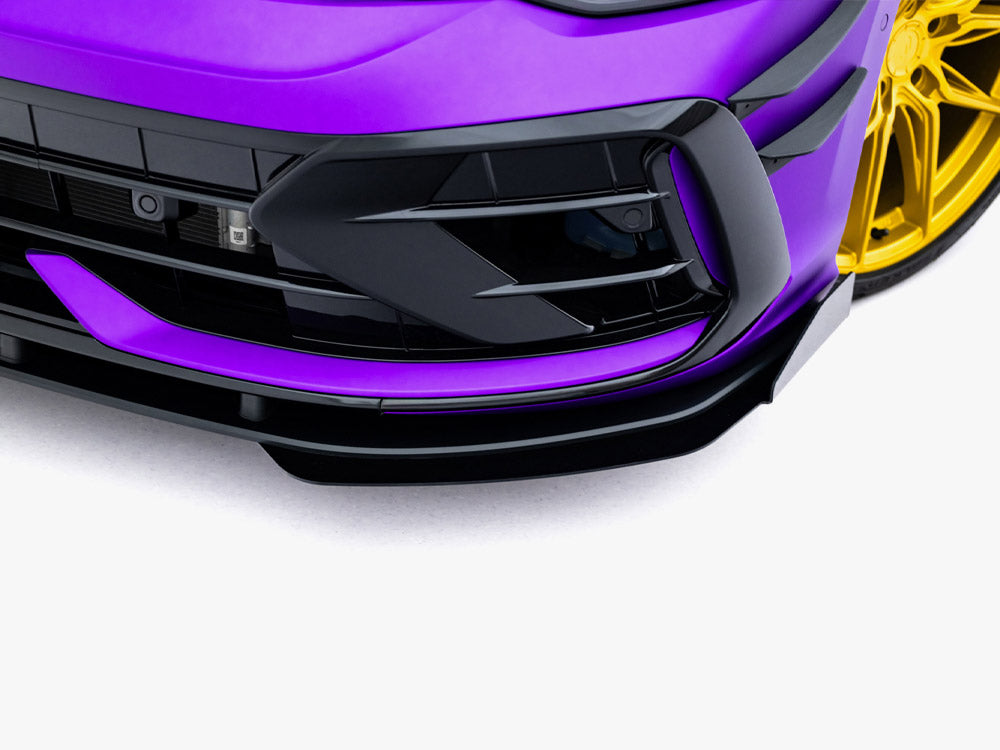 Maxton Design Front Flaps Volkswagen Golf R Mk8 Facelift