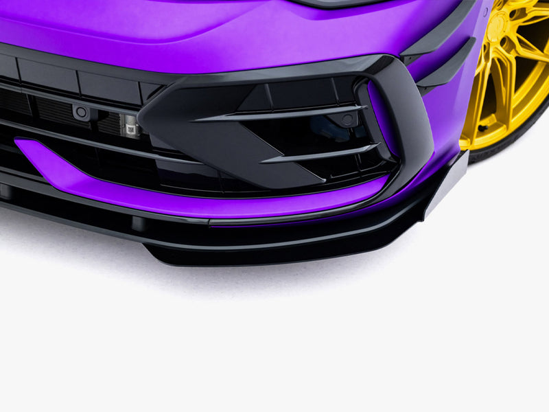 Maxton Design Front Flaps Volkswagen Golf R Mk8 Facelift