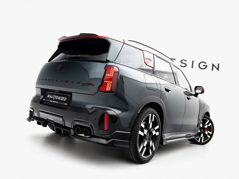 Maxton Design Rear Splitter (Vertical Bars) Mini Countryman JCW U25