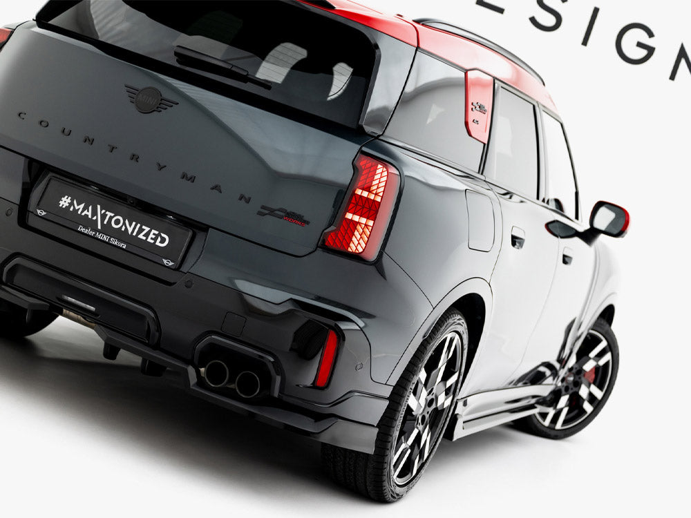 Maxton Design Rear Splitter (Vertical Bars) Mini Countryman JCW U25