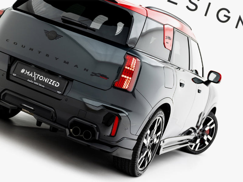 Maxton Design Rear Splitter (Vertical Bars) Mini Countryman JCW U25