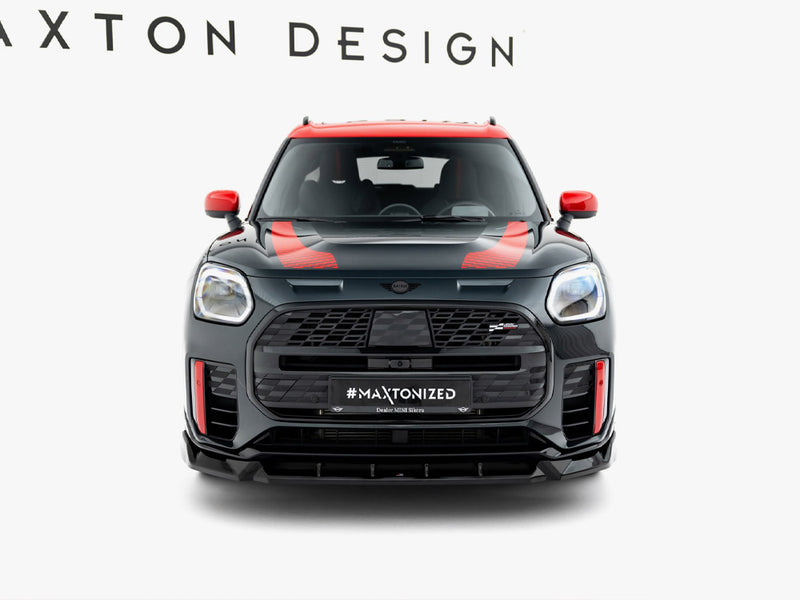 Maxton Design Front Splitter Mini Countryman JCW U25