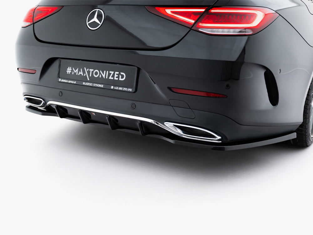 Maxton Design Rear Splitter Mercedes-Benz CLS AMG Line C257