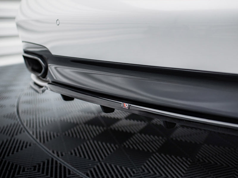 Maxton Design Rear Splitter (Vertical Bars) BMW 7 M-Pack G11 / G12