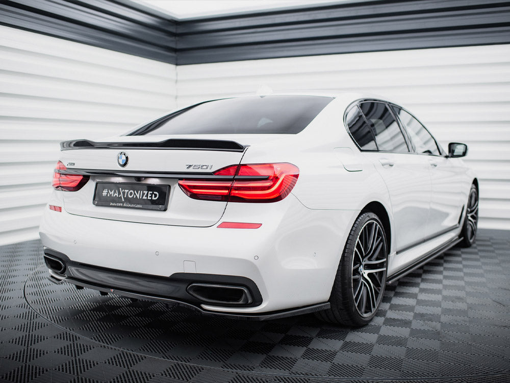 Maxton Design Rear Splitter (Vertical Bars) BMW 7 M-Pack G11 / G12