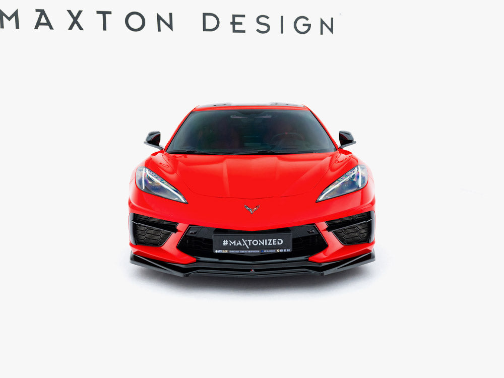 Maxton Design Front Splitter Chevrolet Corvette C8