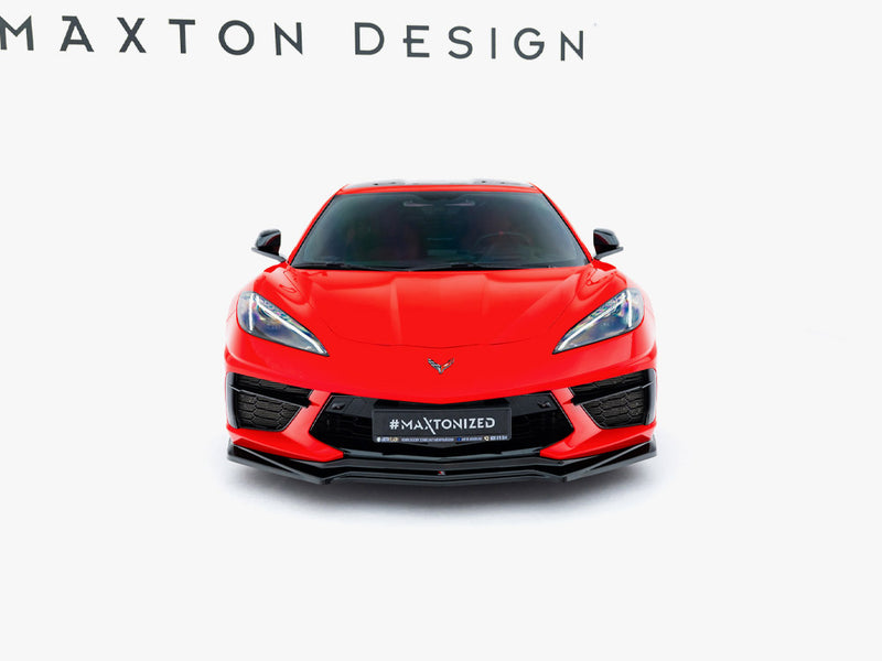 Maxton Design Front Splitter Chevrolet Corvette C8