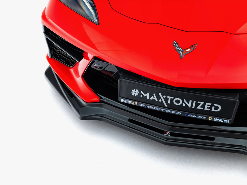 Maxton Design Front Splitter Chevrolet Corvette C8