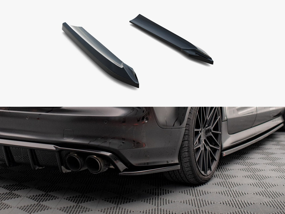 Maxton Design Rear Side Splitters Audi A7 S-Line C7