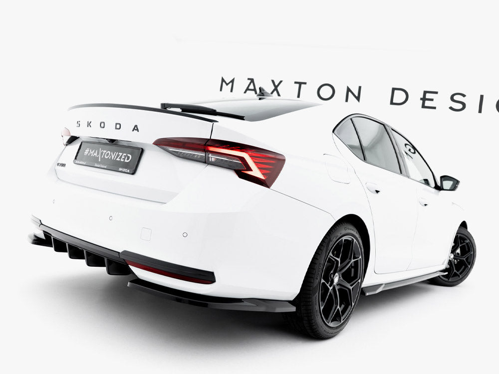 Maxton Design Rear Valance Skoda Octavia Sportline Liftback / Estate Mk4 Facelift