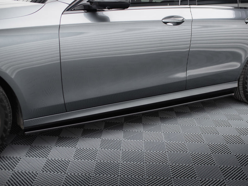 Maxton Design Side Skirts Diffusers Mercedes-Benz E43 AMG / AMG-Line Sedan / Estate W213 / S213