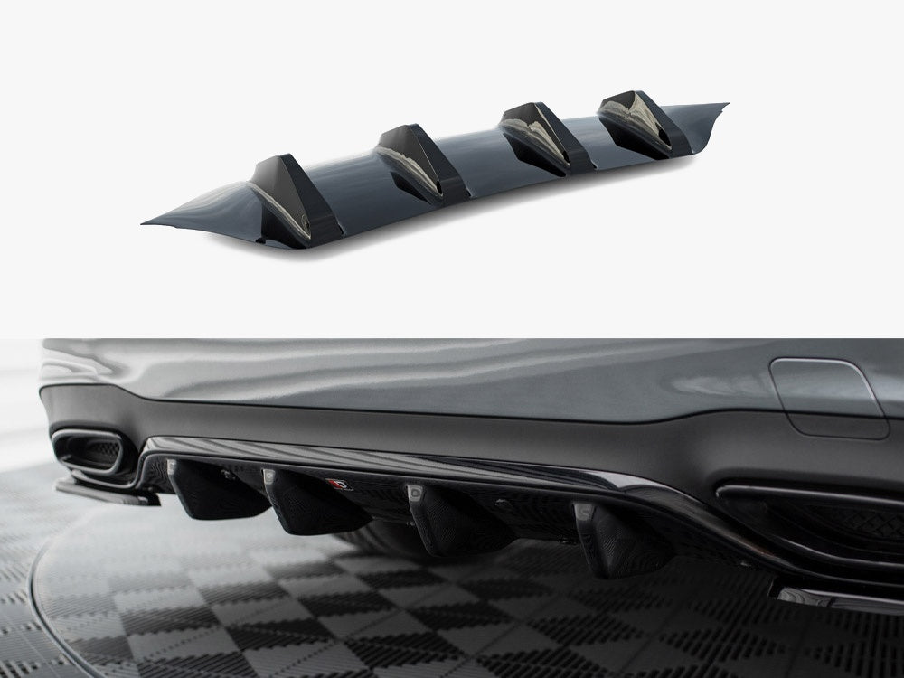 Maxton Design Rear Valance Mercedes-Benz E43 AMG / AMG-Line Sedan / Estate W213 / S213