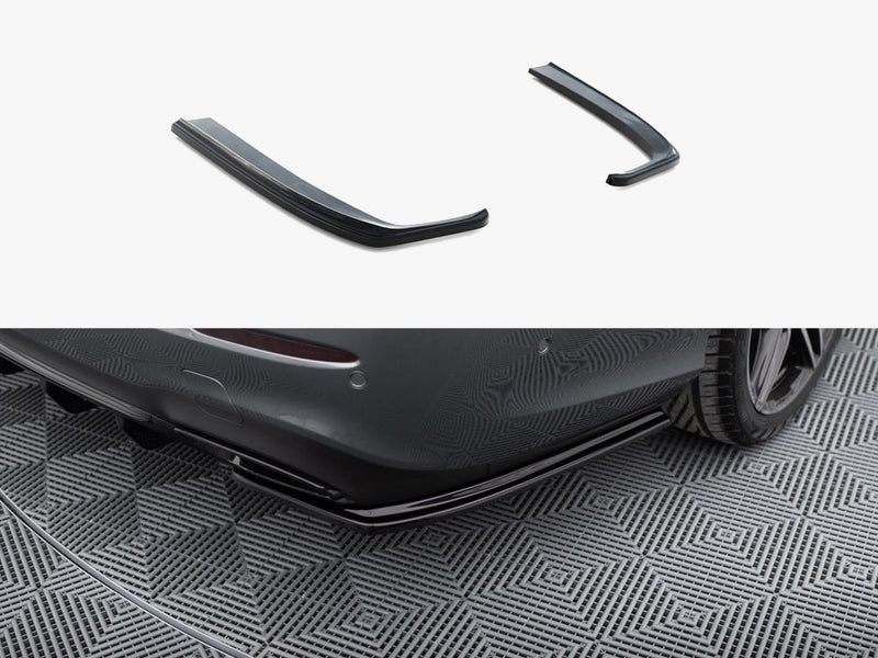 Maxton Design Rear Side Splitters Mercedes-Benz E43 AMG / AMG-Line Sedan W213