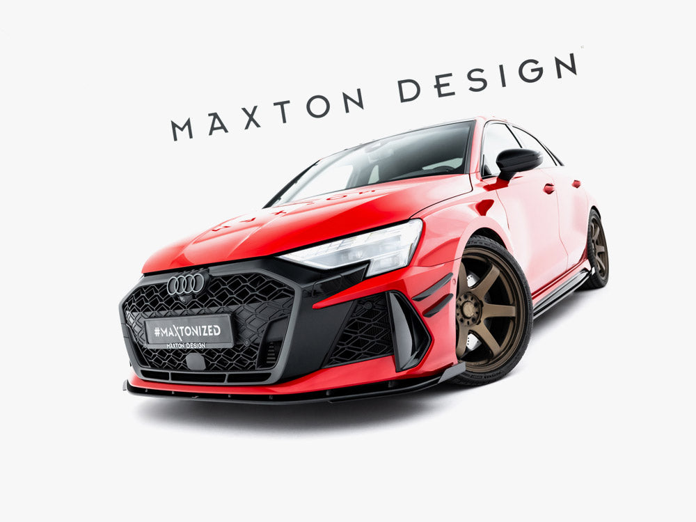 Maxton Design Front Flaps Audi RS3 Sedan 8Y Facelift