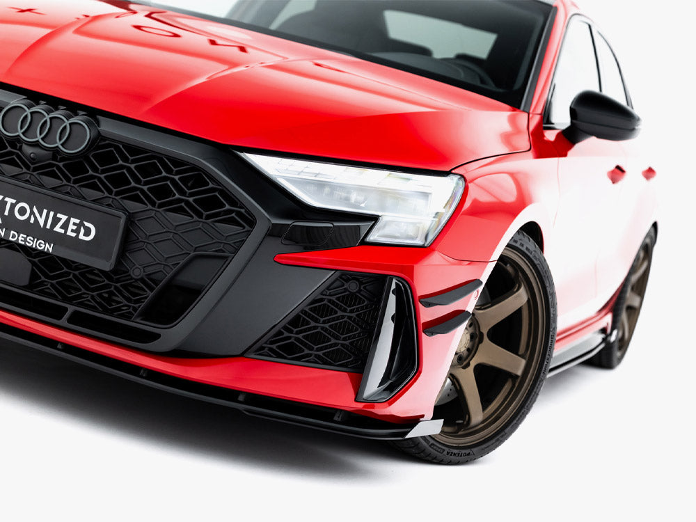 Maxton Design Front Flaps Audi RS3 Sedan 8Y Facelift
