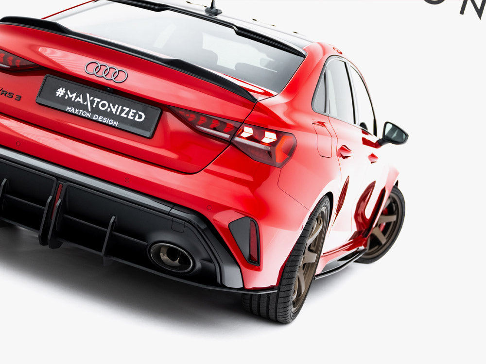 Maxton Design Street PRO Rear Diffuser Audi RS3 Sedan 8Y Facelift