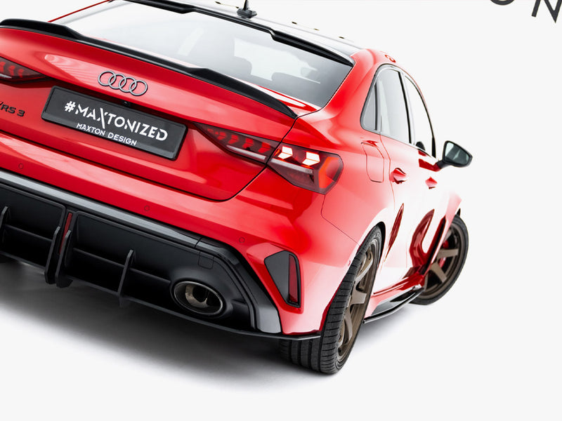 Maxton Design Street PRO Rear Diffuser Audi RS3 Sedan 8Y Facelift