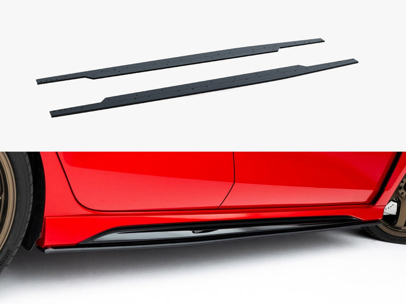 Maxton Design Street PRO Side Skirt Diffusers Audi RS3 Sedan 8Y Facelift
