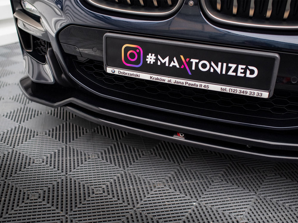 Maxton Design Front Splitter V.1 BMW X4 M-Pack G02