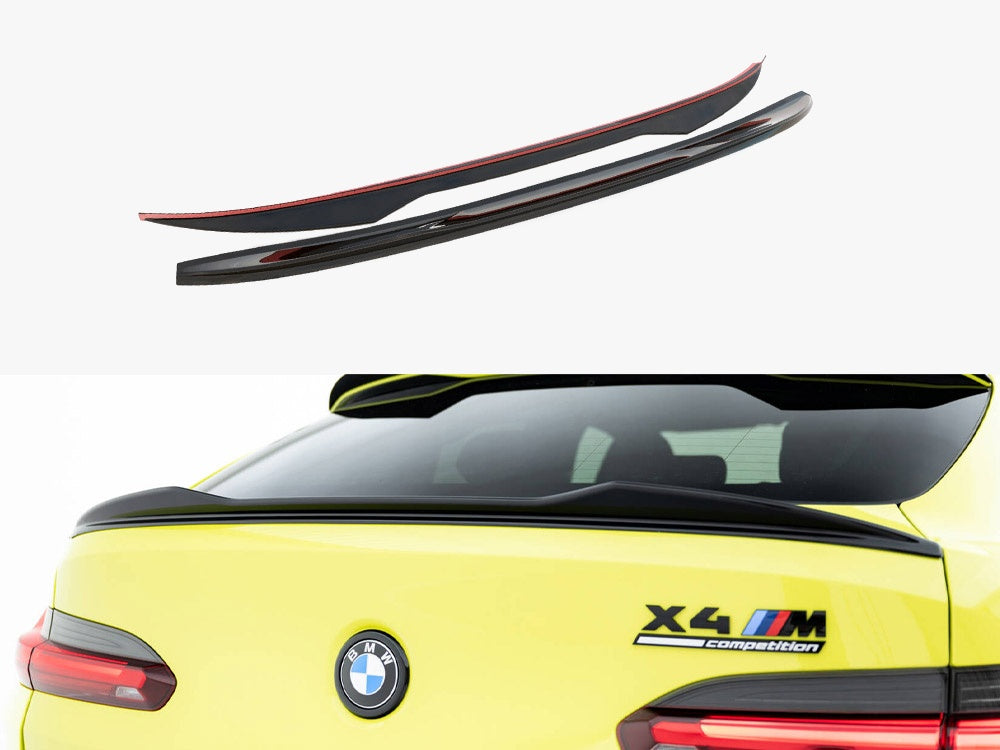 Maxton Design Bottom Spoiler CAP 3D BMW X4 M F98 Facelift