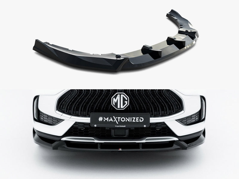 Maxton Design Front Splitter MG HS Mk1 Facelift