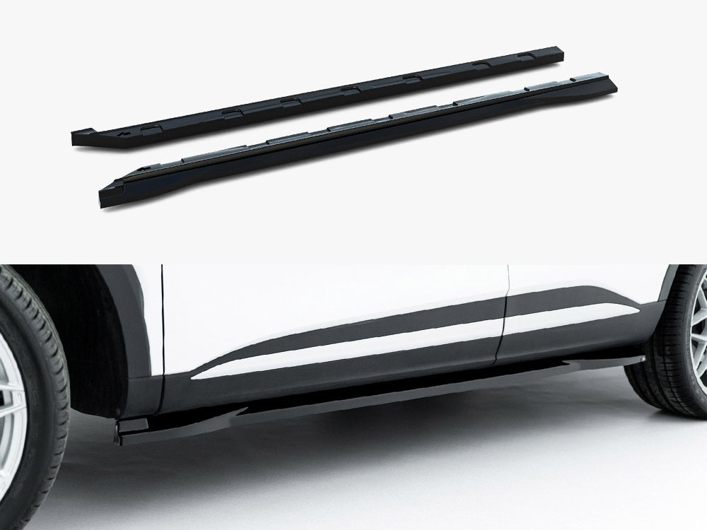 Maxton Design Side Skirts Diffusers MG HS Mk1 Facelift