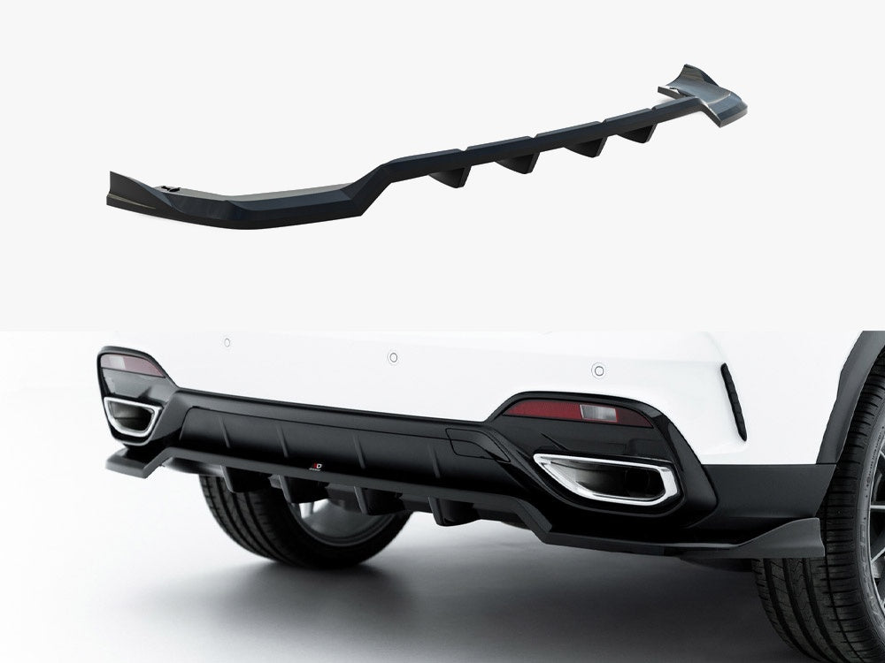 Maxton Design Rear Splitter (Vertical Bars) MG HS Mk1 Facelift